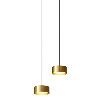 Modern Minimalist Round Head Iron LED Pendant Light