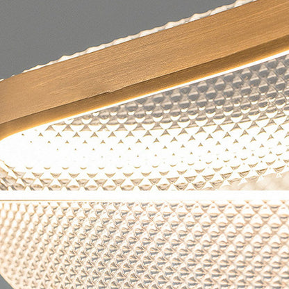 Modern Art Deco Acrylic Petal Interweaving Ring Aluminum LED Pendant Light For Living Room