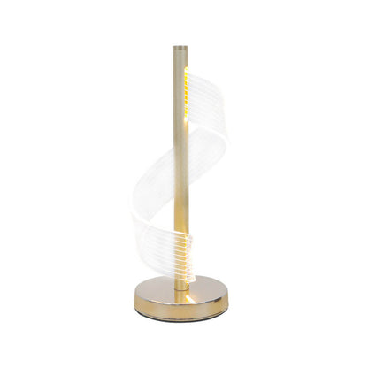 Modern Light Luxury Acrylic Curve LED Table Lamp