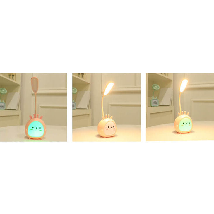 Creative Cartoon Animal Student USB Charging Foldable LED Table Lamp