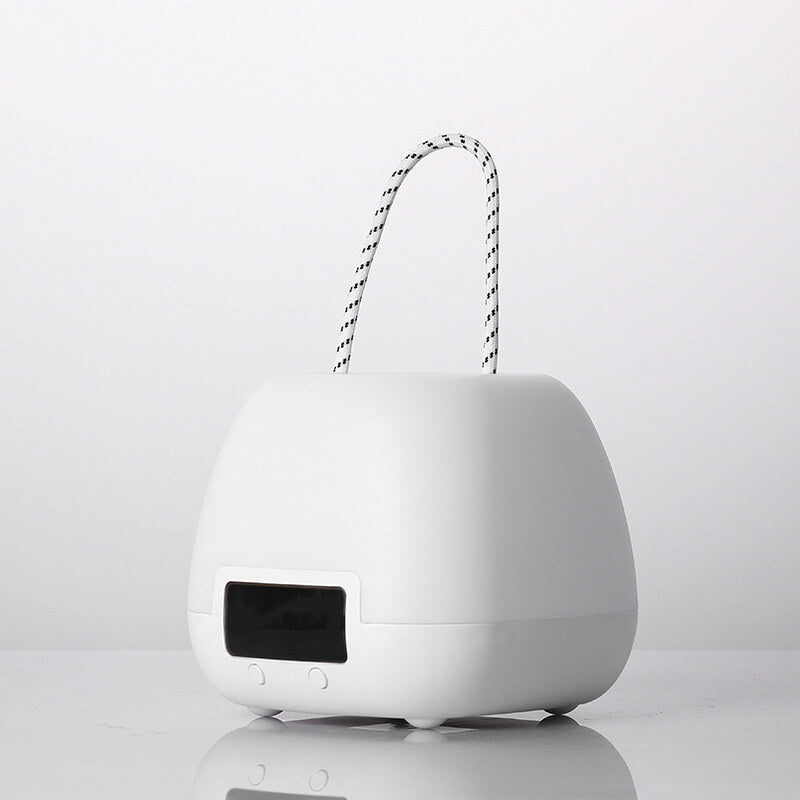 Creative Portable Clock LED Night Light Table Lamp