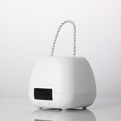 Creative Portable Clock LED Night Light Table Lamp