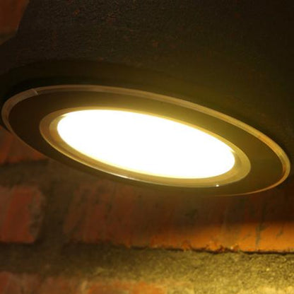 レトロな錬鉄パイプ1灯LED壁取り付け用燭台ランプ