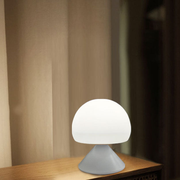 Creative Intelligent Silicone Round Mushroom LED Night Light Table Lamp