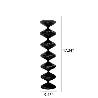 Nordic Cream Gourd Design 1-Light  Standing Floor Lamp