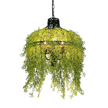 Creative Plant Vine Decorative 3-Light Chandelier