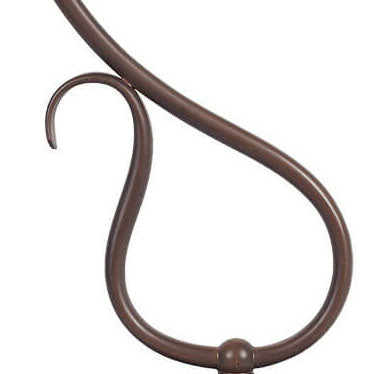 Tiffany Rose Lantern Stained Glass Metal 1-Light Table Lamp