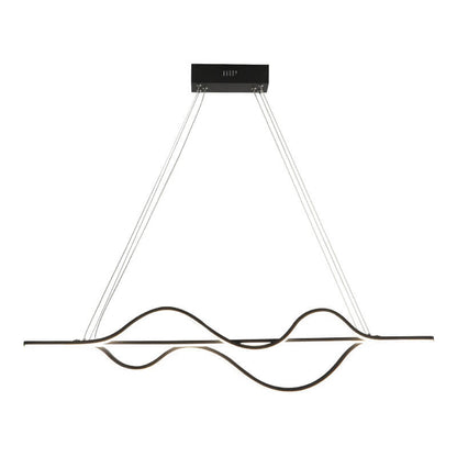 Modern Minimalist Lines LED Island Light Chandelier