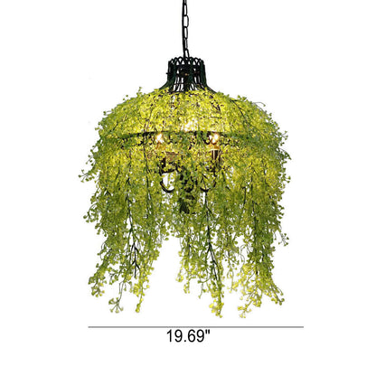 Creative Plant Vine Decorative 3-Light Chandelier