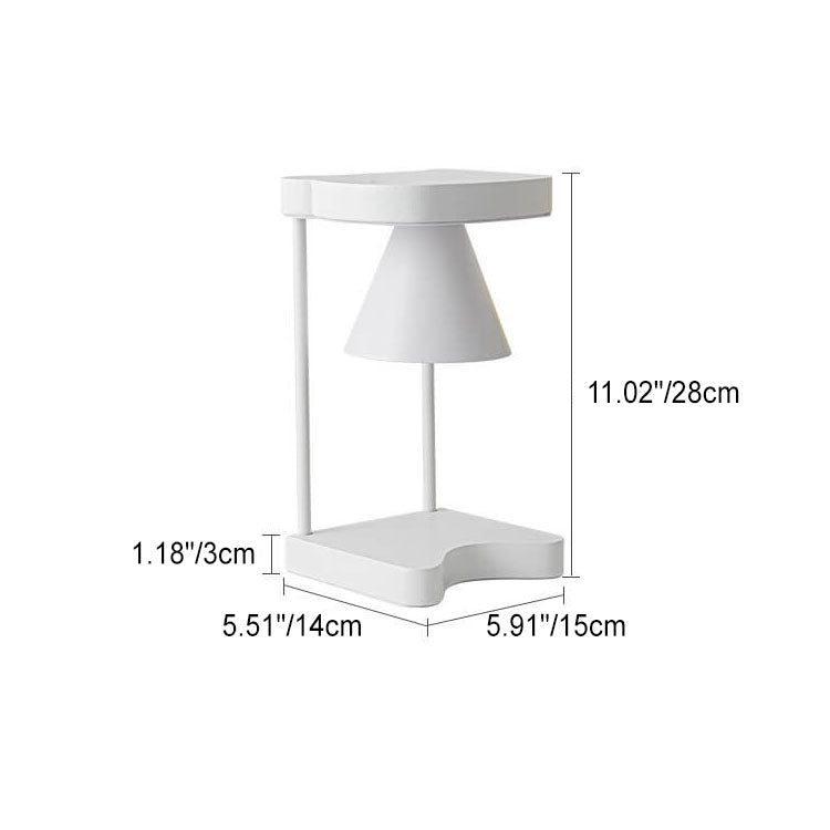 Modern Atmosphere Cone Iron Aromatherapy 1-Light Melting Wax Table Lamp