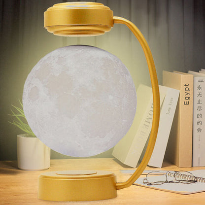 Creative Magnetic Levitation Moon LED Decorative Table Lamp