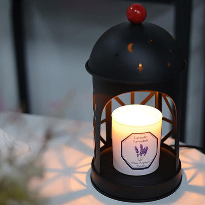 Contemporary Creative Castle Metal 1-Light Aroma Melting Wax Table Lamp For Bedroom