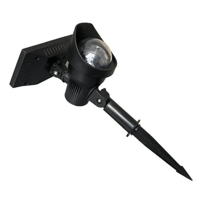 Solar Rotating Color Projection LED Outdoor Garden Lawn Light