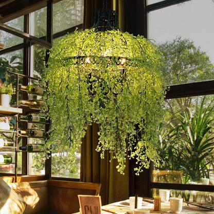 Creative Plant Vine Decorative 3-Light Chandelier