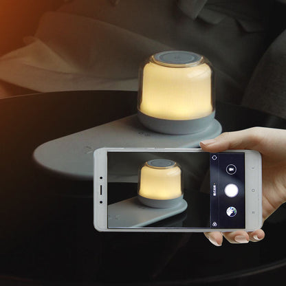 Creative Multifunctional Separate Magnetic Touch Infinitely Dimmable LED Night Light Table Lamp
