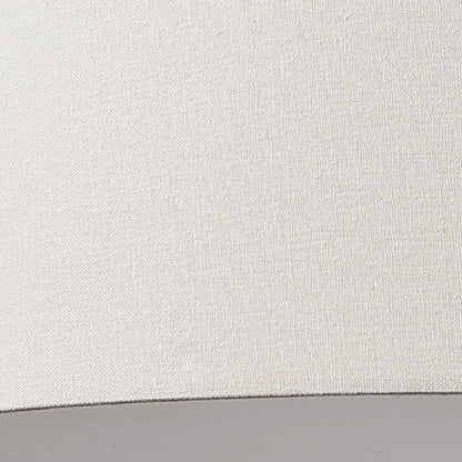 Nordic Minimalist Round Drum Fabric 3/5 Light Flush Mount Ceiling Light