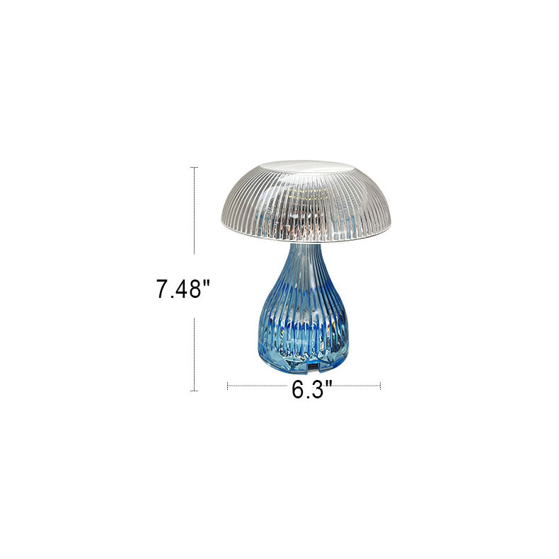 Creative Acrylic Crystal Jellyfish USB LED Table Lamp