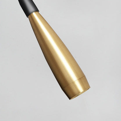 Simple Hose Spotlight Brass LED Reading Wall Sconce Lamp