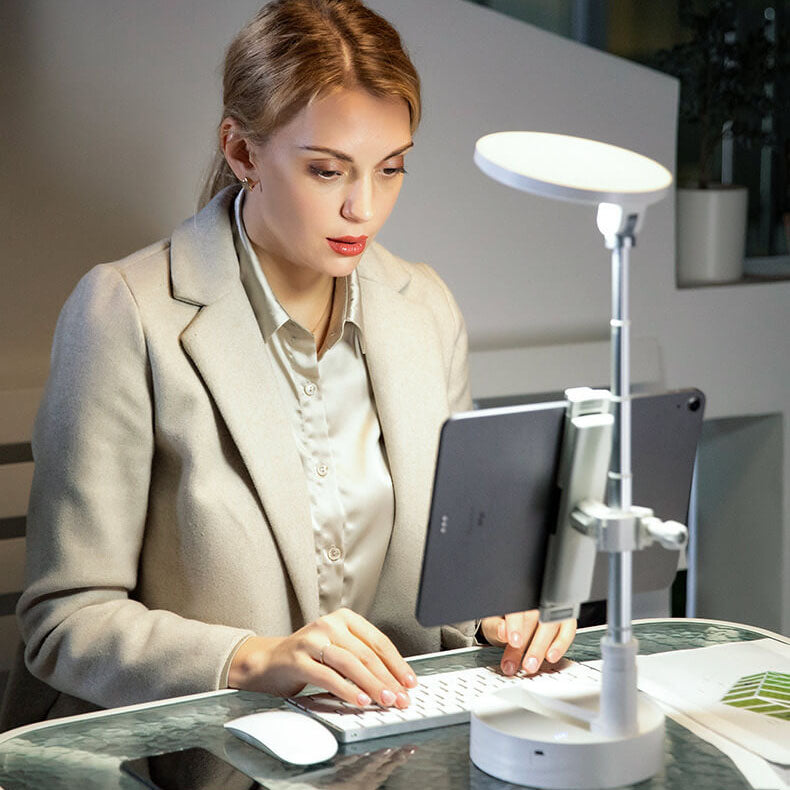 Student USB Rechargeable Foldable LED Table Lamp