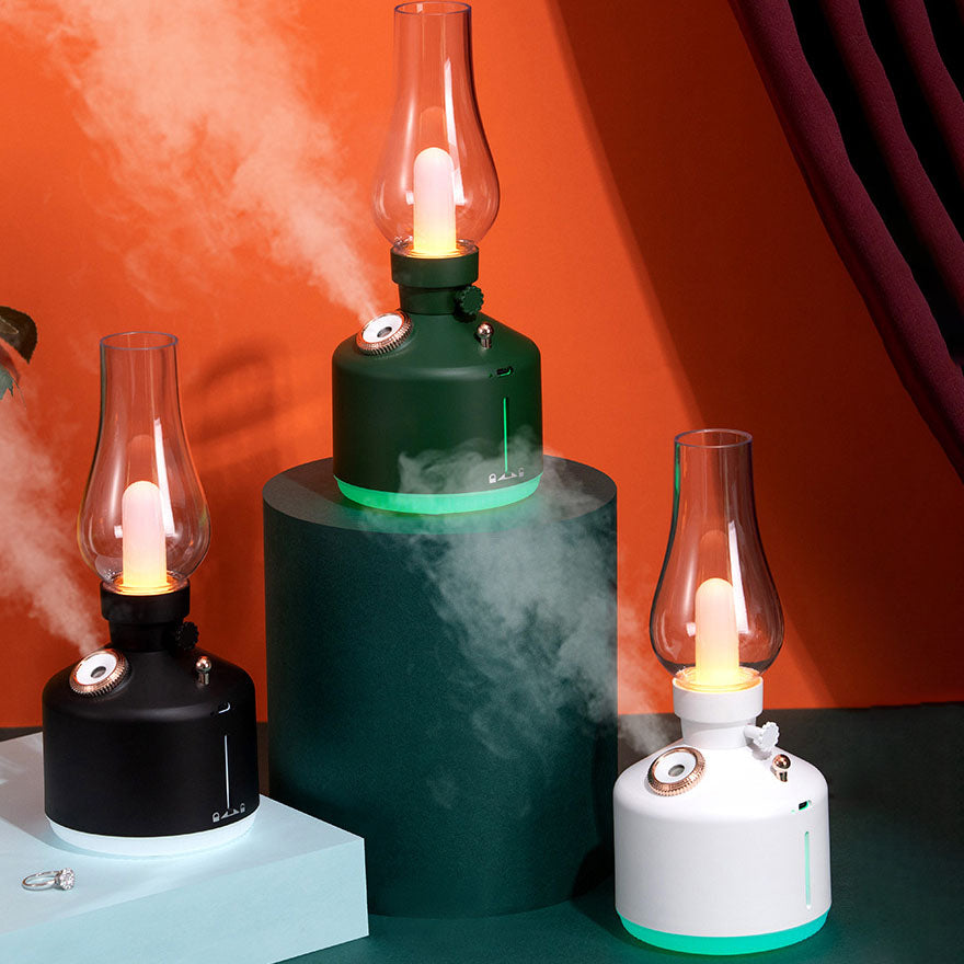 Creative Humidify Spray PET Bottle Shade LED Table Lamp