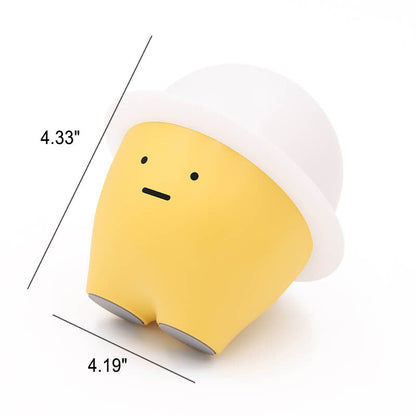 Creative Cute Emoji Silicone LED Night Light Bedside Table Lamp