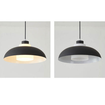 Modern Solid Color Macaron Acrylic Aluminum 1-Light Pendant Light