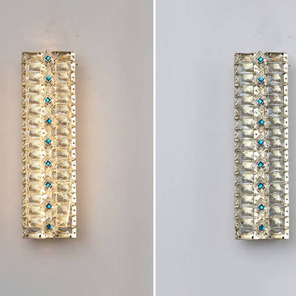 Luxury Crystal Strip Design LED Wall Sconce Lamp