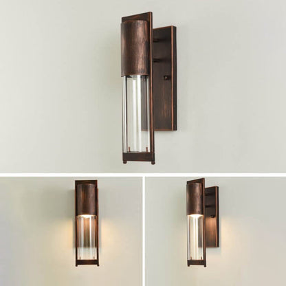Industrial Simple Antique Design 1-Light Outdoor Wall Sconce Lamp