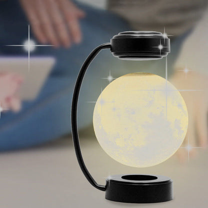 Creative Magnetic Levitation Moon LED Decorative Table Lamp