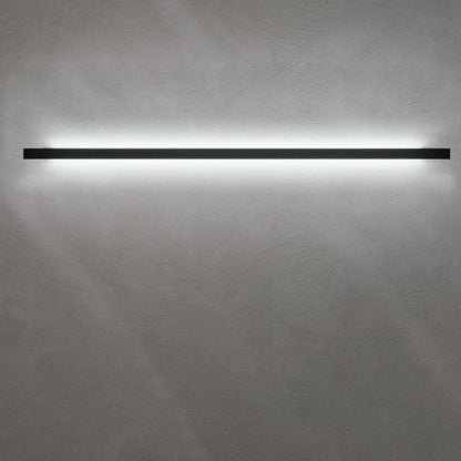 Modern Simplicity Long Strip Aluminum Silicone LED Wall Sconce Lamp