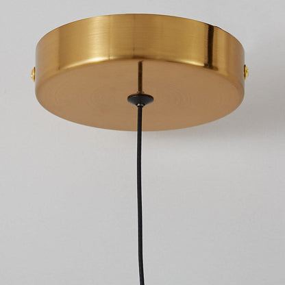 Nordic Modern Ring Wrought Iron Acrylic LED Pendant