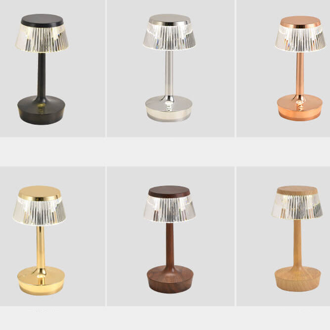 Creative Crystal Mushroom LED Night Light Table Lamp