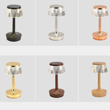 Creative Crystal Mushroom LED Night Light Table Lamp