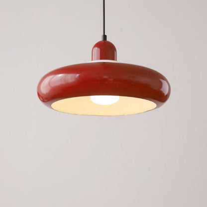 Contemporary Scandinavian Creative Geometric Dome Iron 1-Light Pendant Light For Dining Room