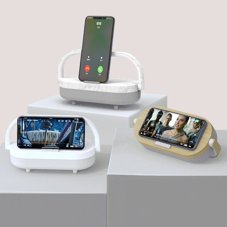 Modern Wireless Charging Induction Bluetooth Charging USB LED Table Lamp