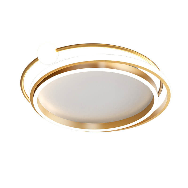 Modern Creative Circle Ring LED Flush Mount Ceiling Light