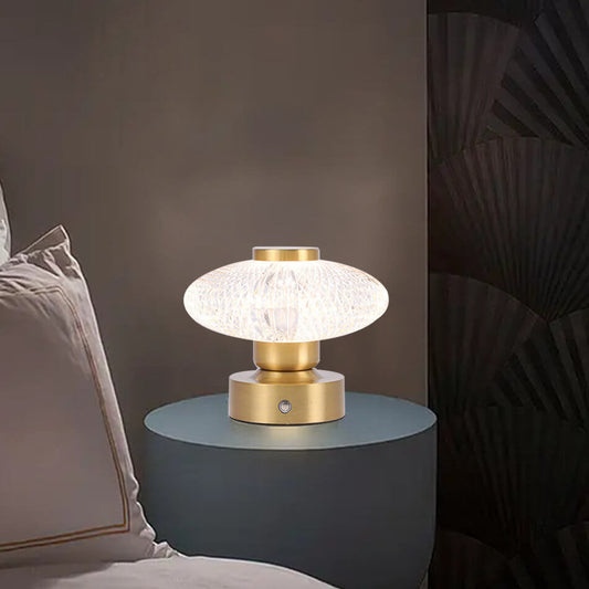 Nordic Creative Mushroom USB Charging Acrylic LED Table Lamp