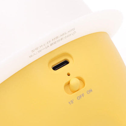 Creative Cute Emoji Silicone LED Night Light Bedside Table Lamp