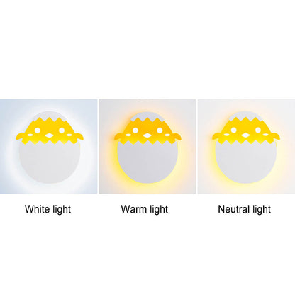 Modern Creative Dragon Egg Children's LED Wall Sconce Lamp