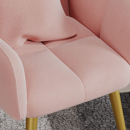 Modern Minimalist Sponge Square Vanity Stool Backrest For Bedroom