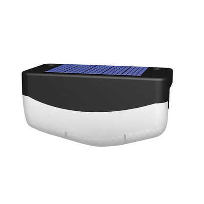 ضوء الدرج الخارجي بالطاقة الشمسية مقاوم للماء LED مسار الحديقة المناظر الطبيعية أضواء الدرج السطحية 