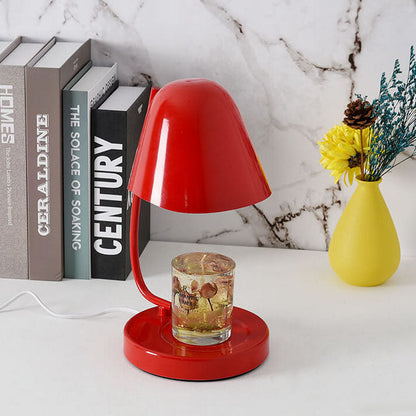 European Red Hardware 1-Light Melting Wax Table Lamp