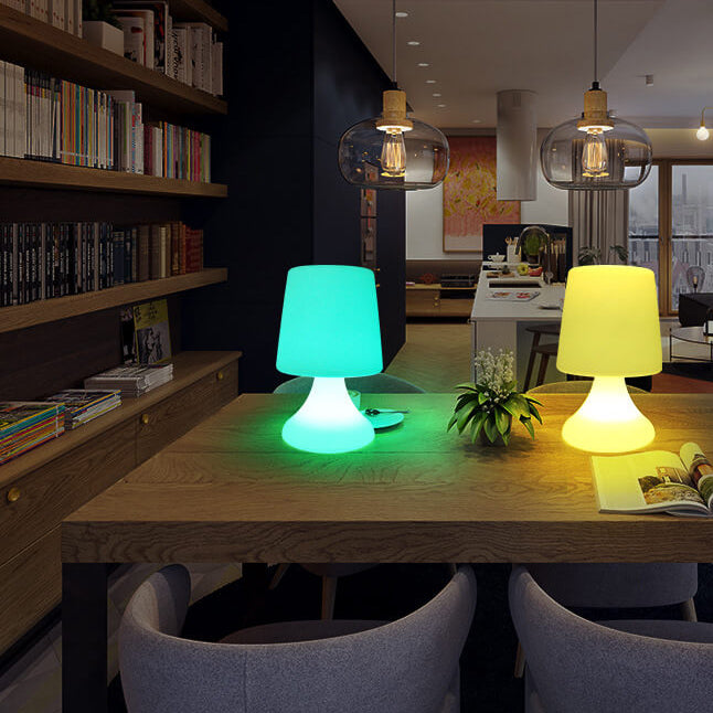 Nordic Creative RGB PE Waterproof LED Night Light Table Lamp
