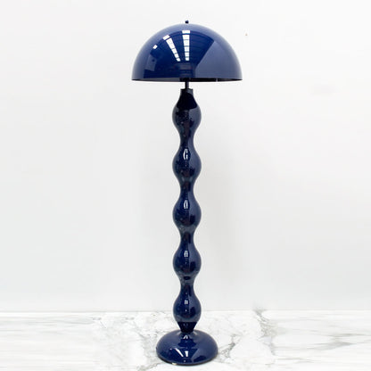 Macaron Mushroom Shape Iron Lampshade 1-Light Standing Floor Lamp