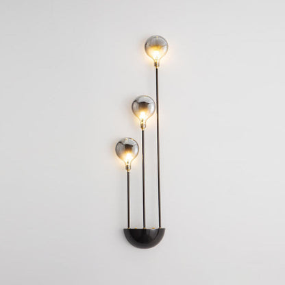 Nordic Minimalist Creativity 3-Light Wall Sconce Lamp
