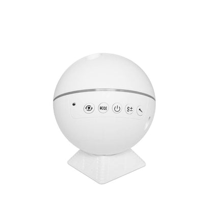 Modern Plastic LED Seven-color Sound-controlled Star Projection Light Night Light