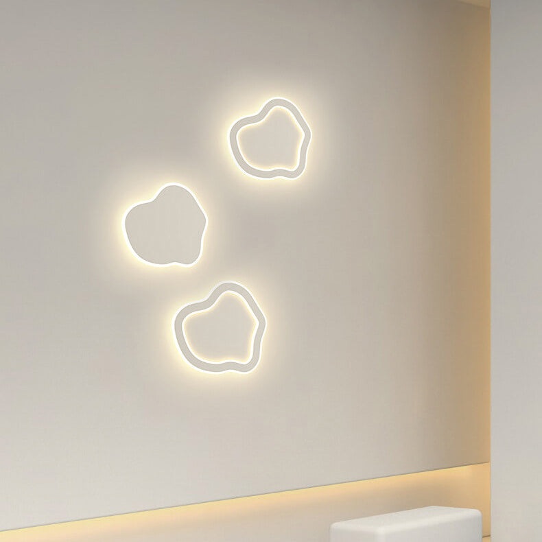 مصباح حائط LED بتصميم إبداعي عصري مصنوع من الحديد والأكريليك 