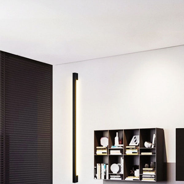 Modern Simplicity Long Strip Aluminum Silicone LED Wall Sconce Lamp