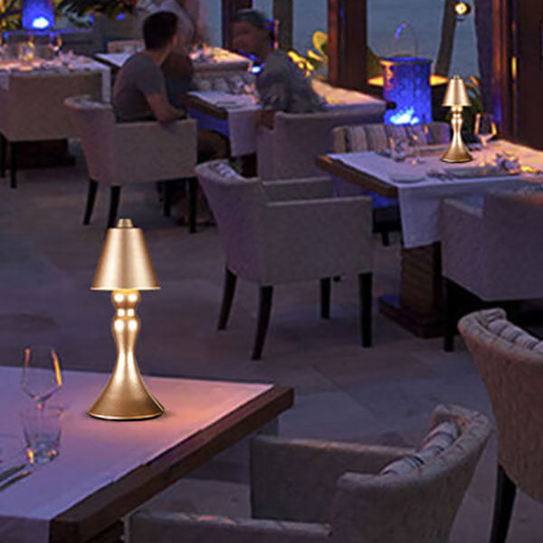 Modern Metal Rechargeable LED Table Lamp