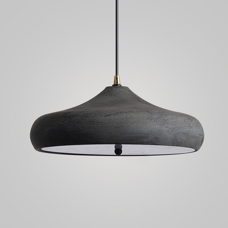 Contemporary Retro Iron Round Dome 2-Light Pendant Light For Dining Room